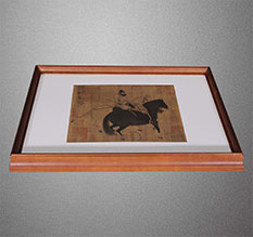 德钦书画装裱配框服务案例